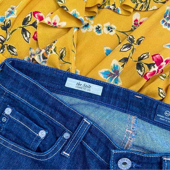 AG Adriano Goldschmied The Stilt Cigarette Leg Jeans - Picture 5 of 11